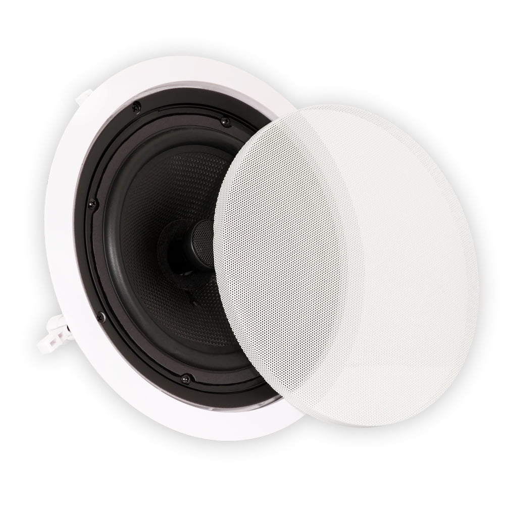 Sound Solutions Theater Ceiling 8" Theater Speakers In Pack TS80C Home 4 Pair Surround