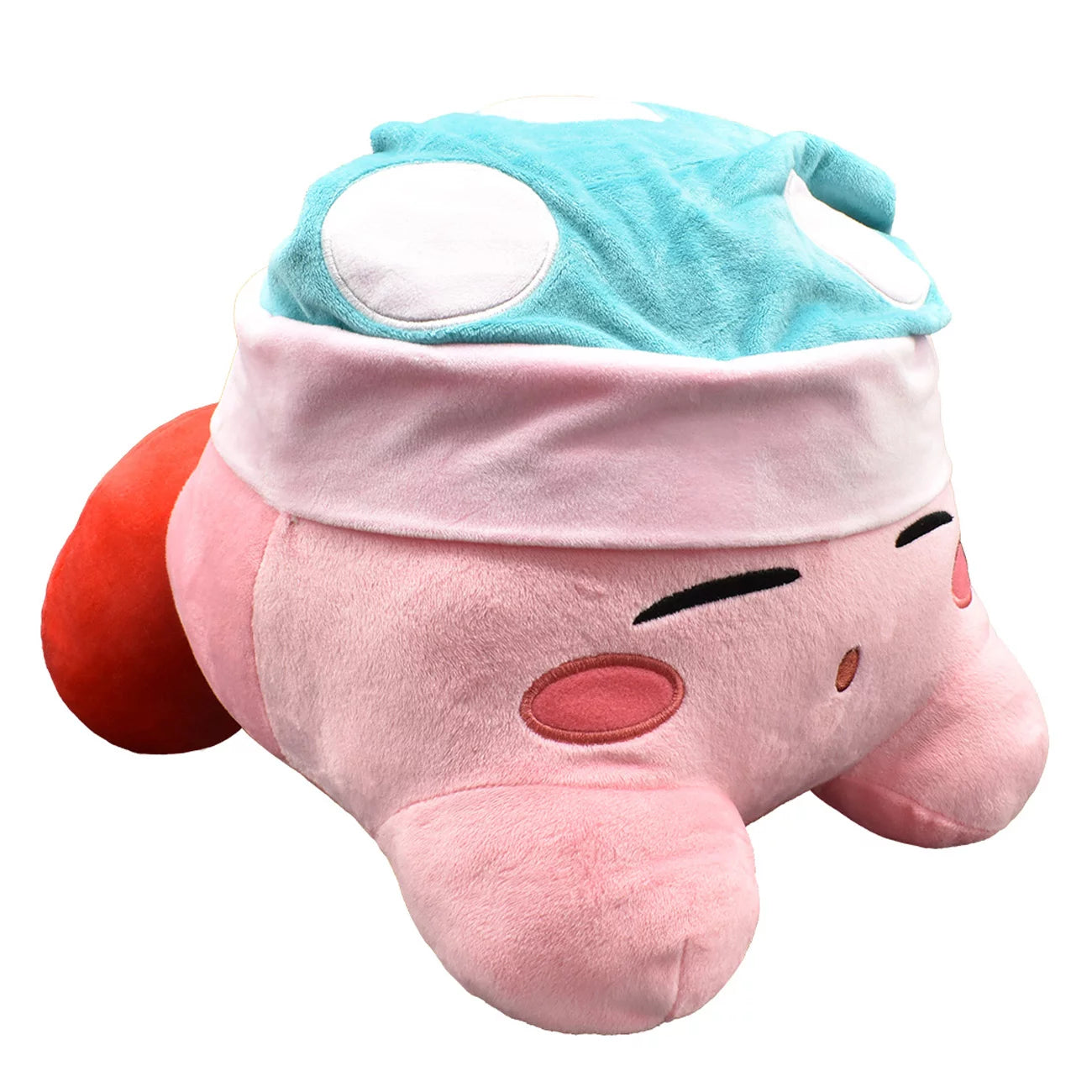 Toy Squeezable and Plush 12" Sleepy Kirby Hat Soft -