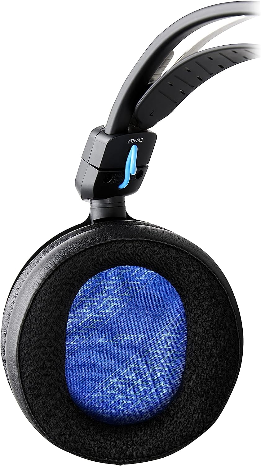 Year Wired Additional (2022) Coverage Epic Headset Technica - 2 an ATH-GL3BK Closed-Back Black/Blue Gaming Audio Protect by with