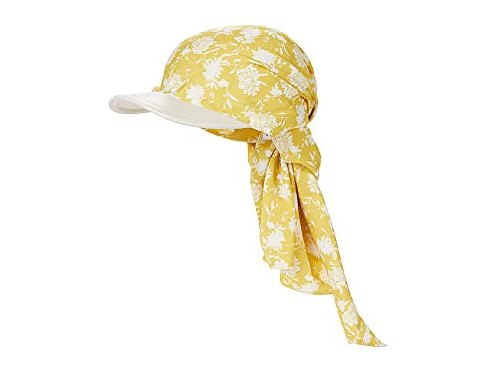 Women’s Cap Yellow Gia – Rag & Headscarf Bone