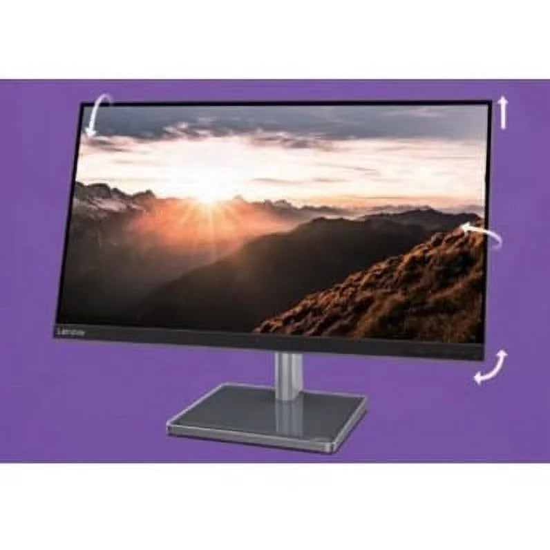 16:9 28" Lenovo Raven WLED L28u-35 LCD - - Monitor UHD Raven Black, Black 4K