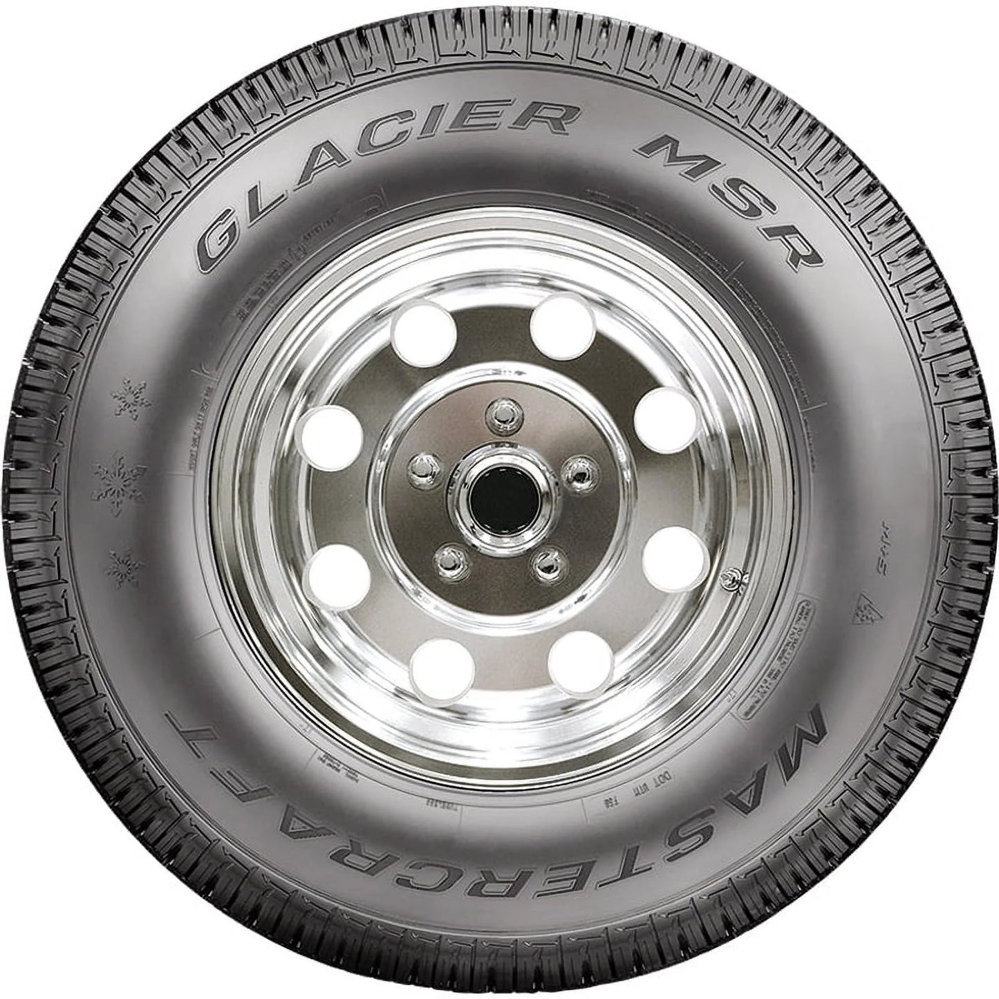 Winter MSR 125/122R LT275/70R18 Truck E Tire Glacier Light Mastercraft