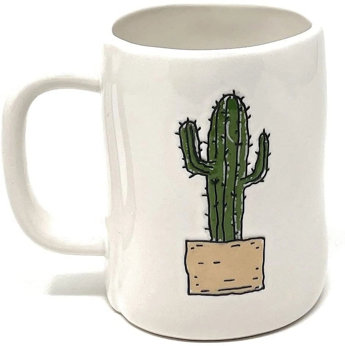 YOU Cactus Back with GIRL Tea on Mug Dunn Icon White Rae Coffee Double Plant Sided GROW