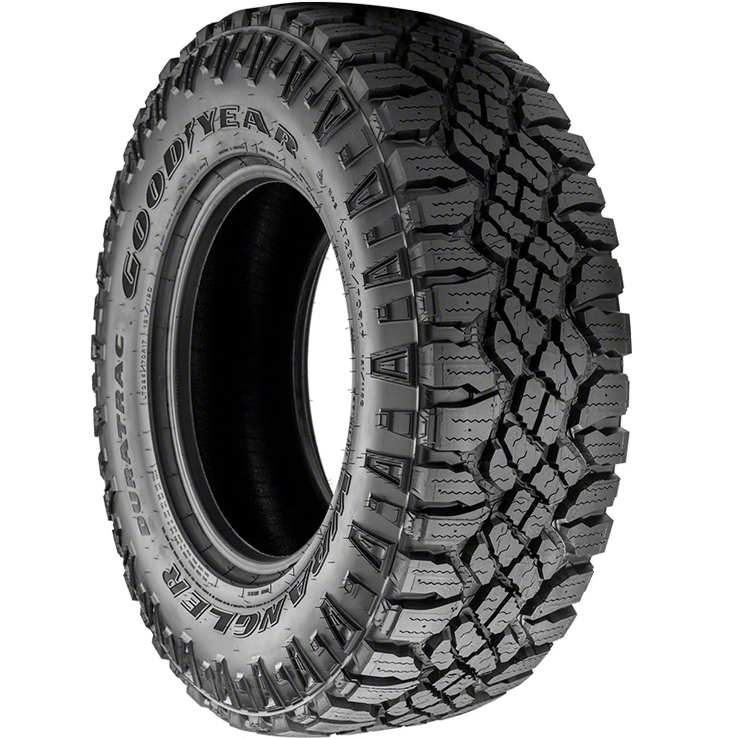 Tire Truck Wrangler DuraTrac LT325/60R20 Light Studdable Terrain E Goodyear 126/123Q Rugged