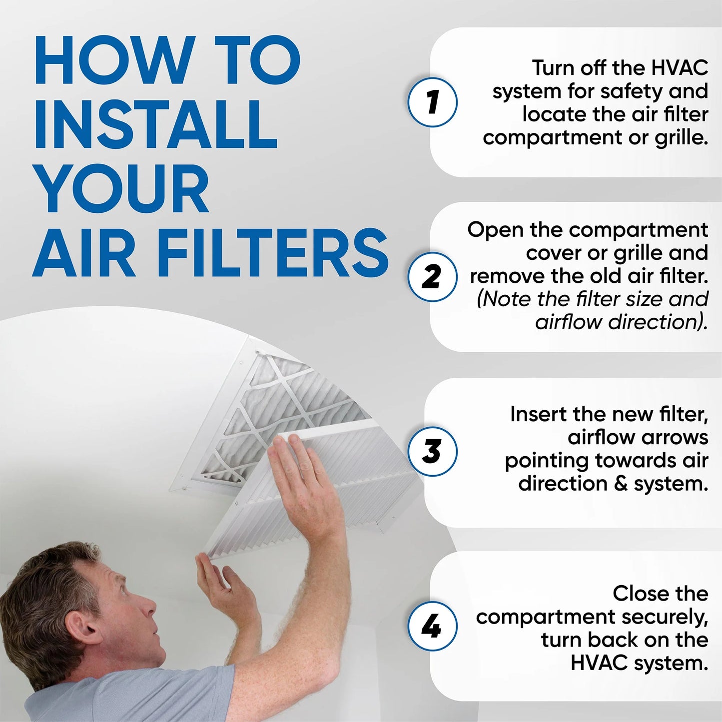 16-3/8 Carrier, filters Pleated 21-1/2 Furnace Air Industries. Payne, Replacement 1 MERV Filters x ( x Glasfloss for 8 & 10 Pack AC by Bryant )