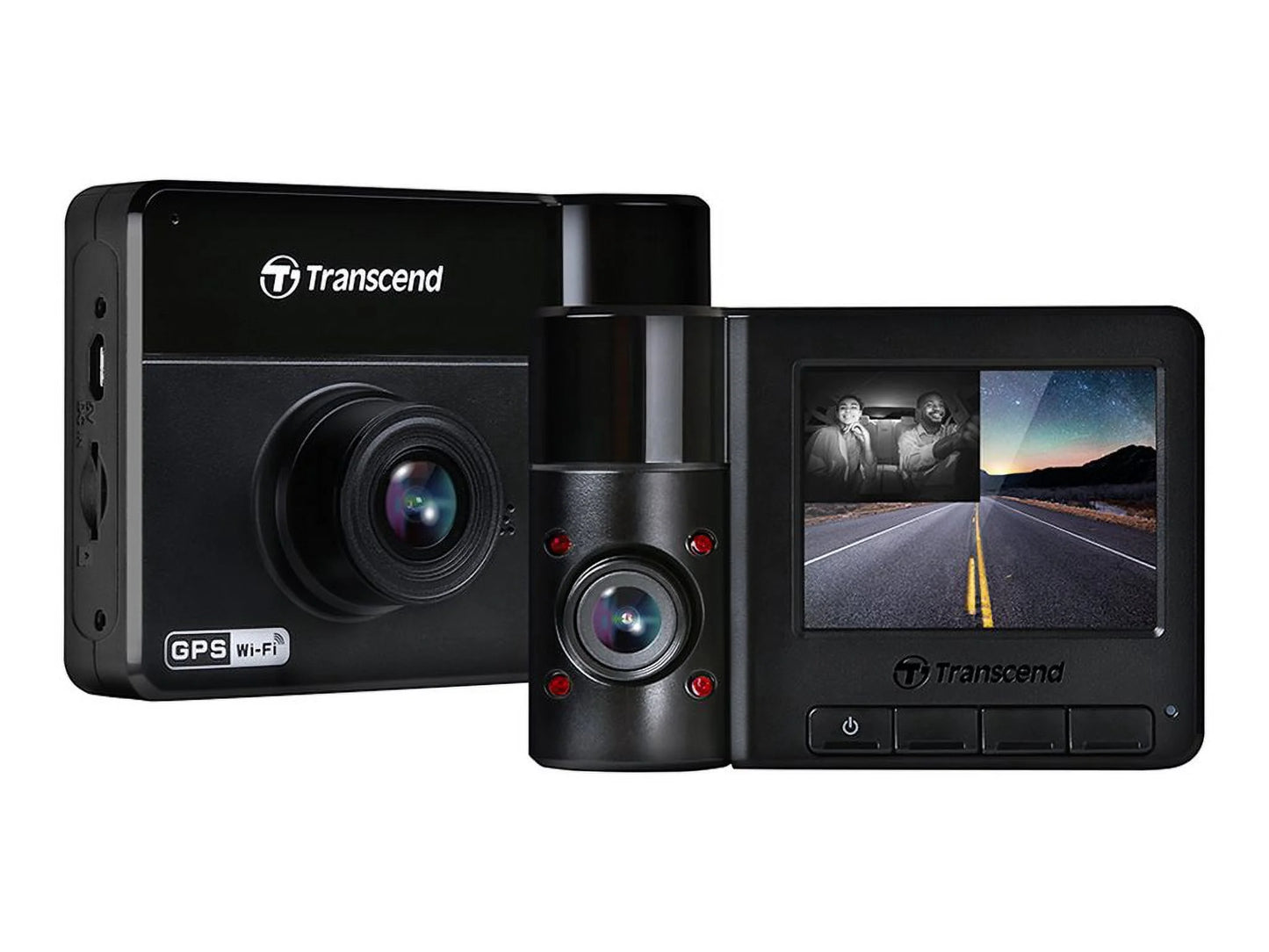 / 60 Transcend / - - fps - GPS Wi-Fi 1080p Dashboard 550B - camera GLONASS DrivePro