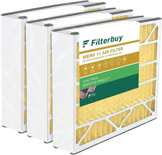 Trion Ultravation Generalaire, 11 20x25x5 AC Bear, HVAC Filters for and Skuttle, Furnace (3-Pack) Pleated Air Air Filterbuy MERV