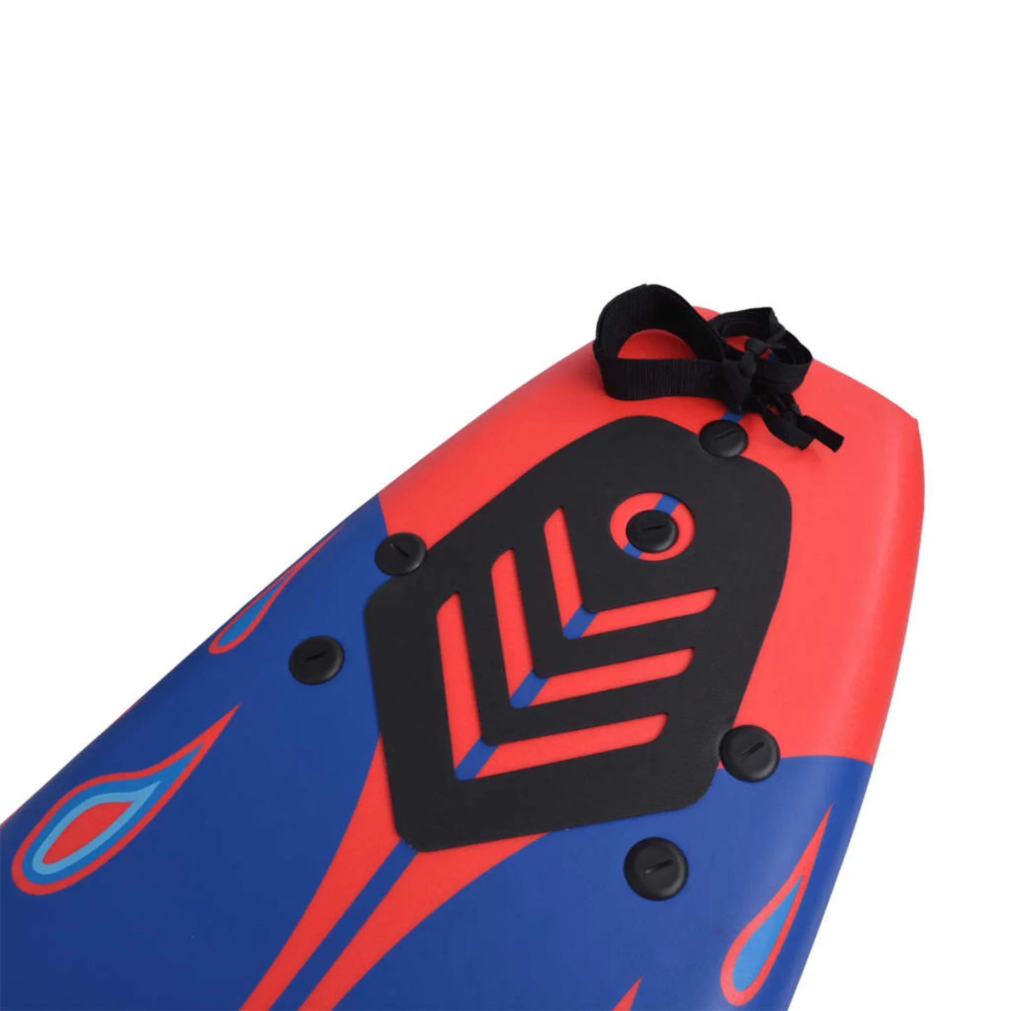 Walmeck Surfboard Blue Red and 66.9"