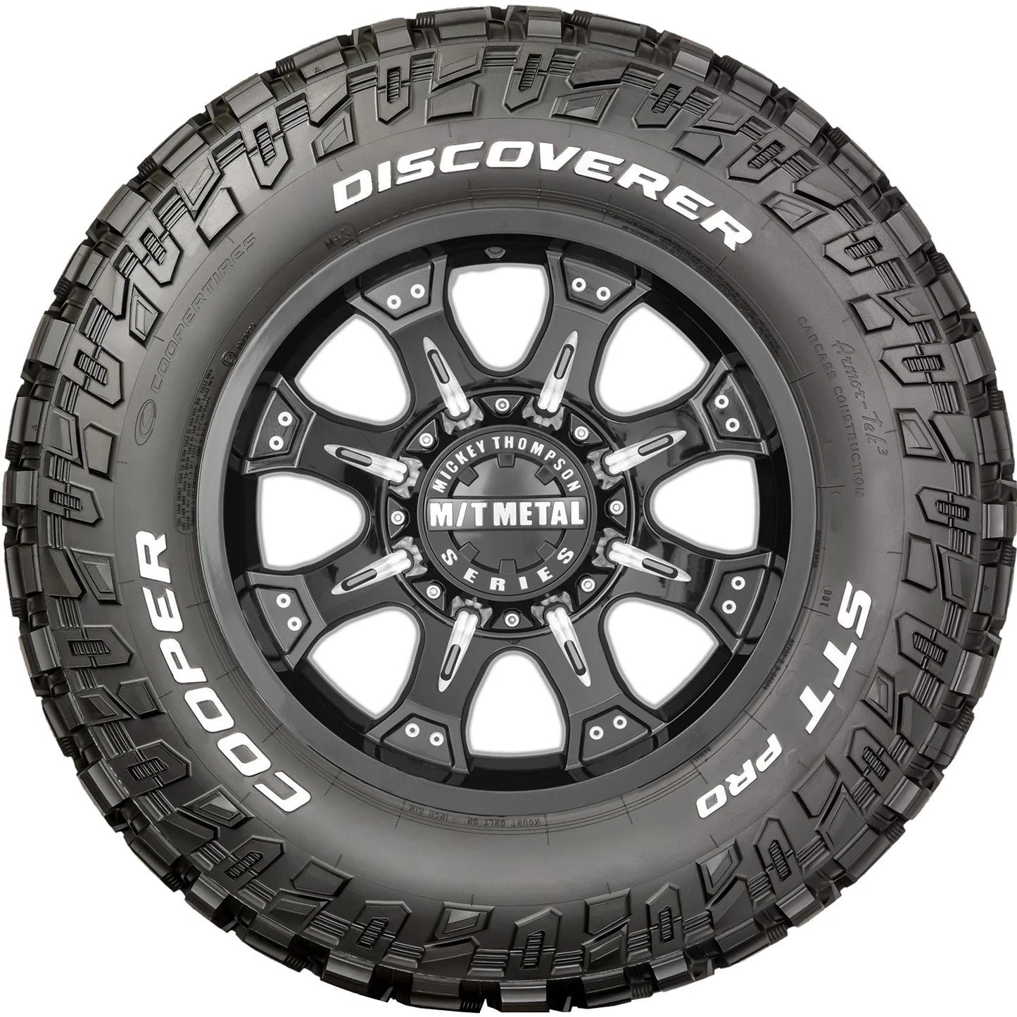 Tire LT275/65R18 All-Season LT 123Q Trail Silverado 1500 2019-23 2019-21 1500 AT4 Sierra Boss, Discoverer Cooper Pro Fits: GMC Chevrolet STT