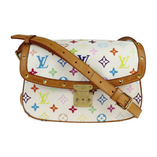 Vuitton LOUIS VUITTON multicolor Louis Sologne monogram bag shoulder (Good) M92661 Pre-Owned canvas