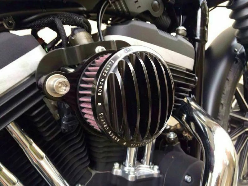 XL1200 Air Cleaner Silver System Intake Kit 1988-2015 Filter Harley-Davidson in for Sportster XL883