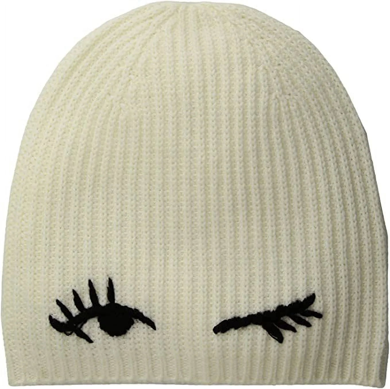 Spade Beanie Cream/Black New Winking York Kate